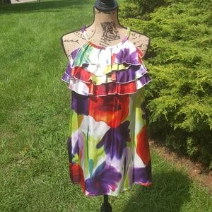 Karen Kane Silk Halter Top